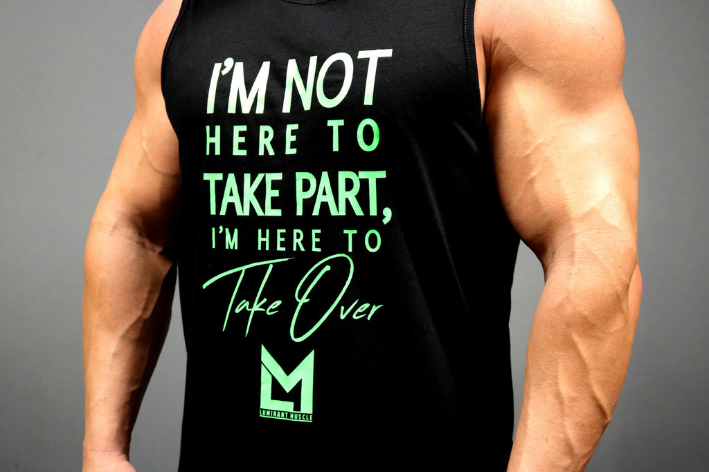 "The Take Over" Mentality Guys Tank Top