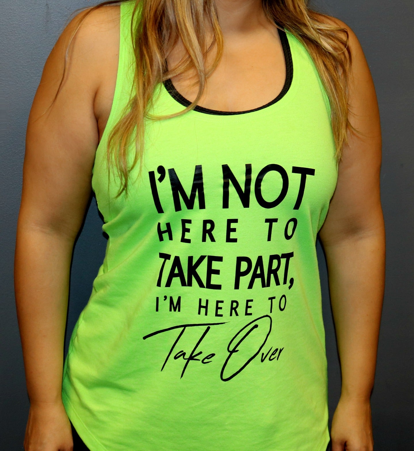 "The Take Over" Mentality Ladies Tank Top