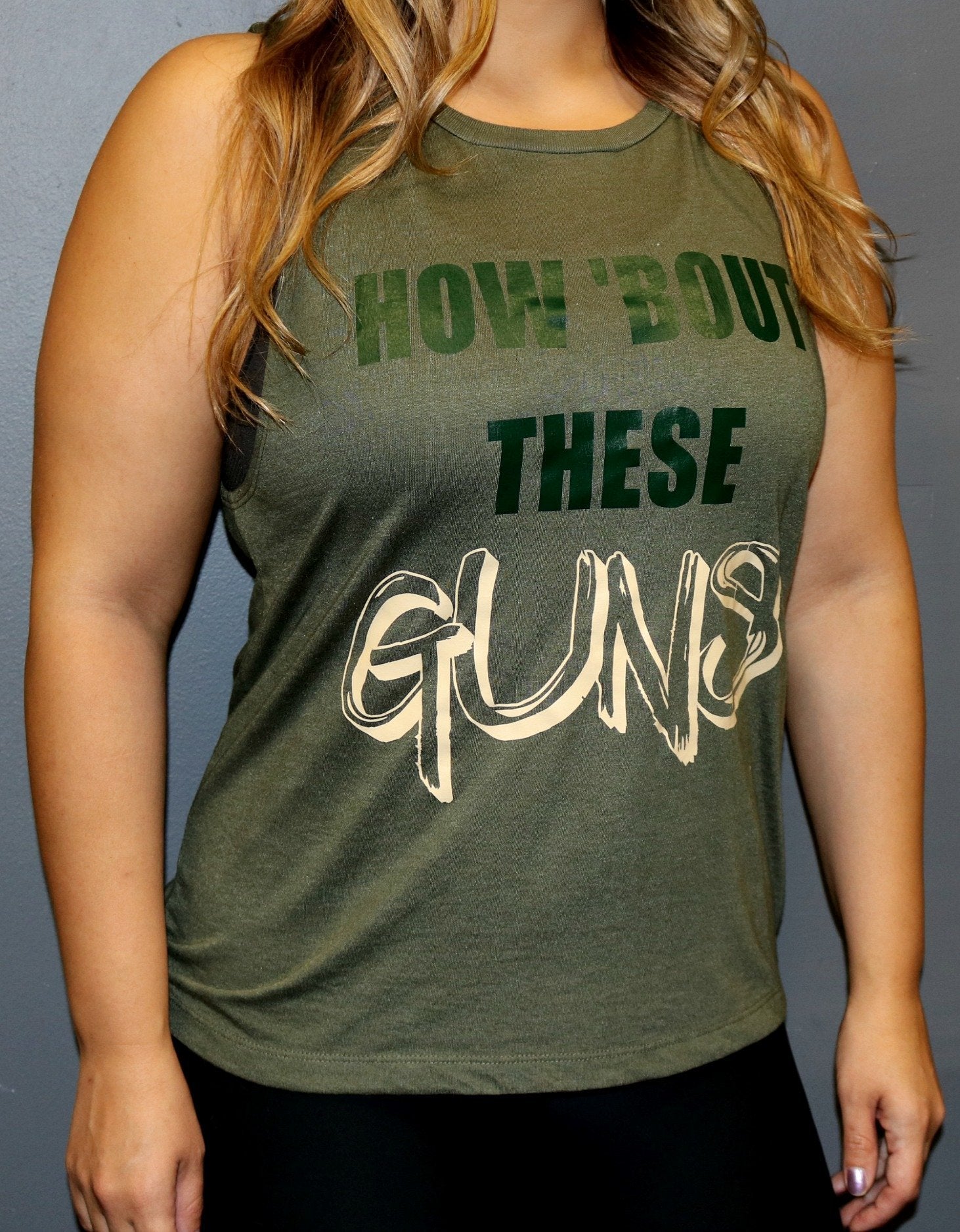 "GUNS" Ladies Muscle Tank