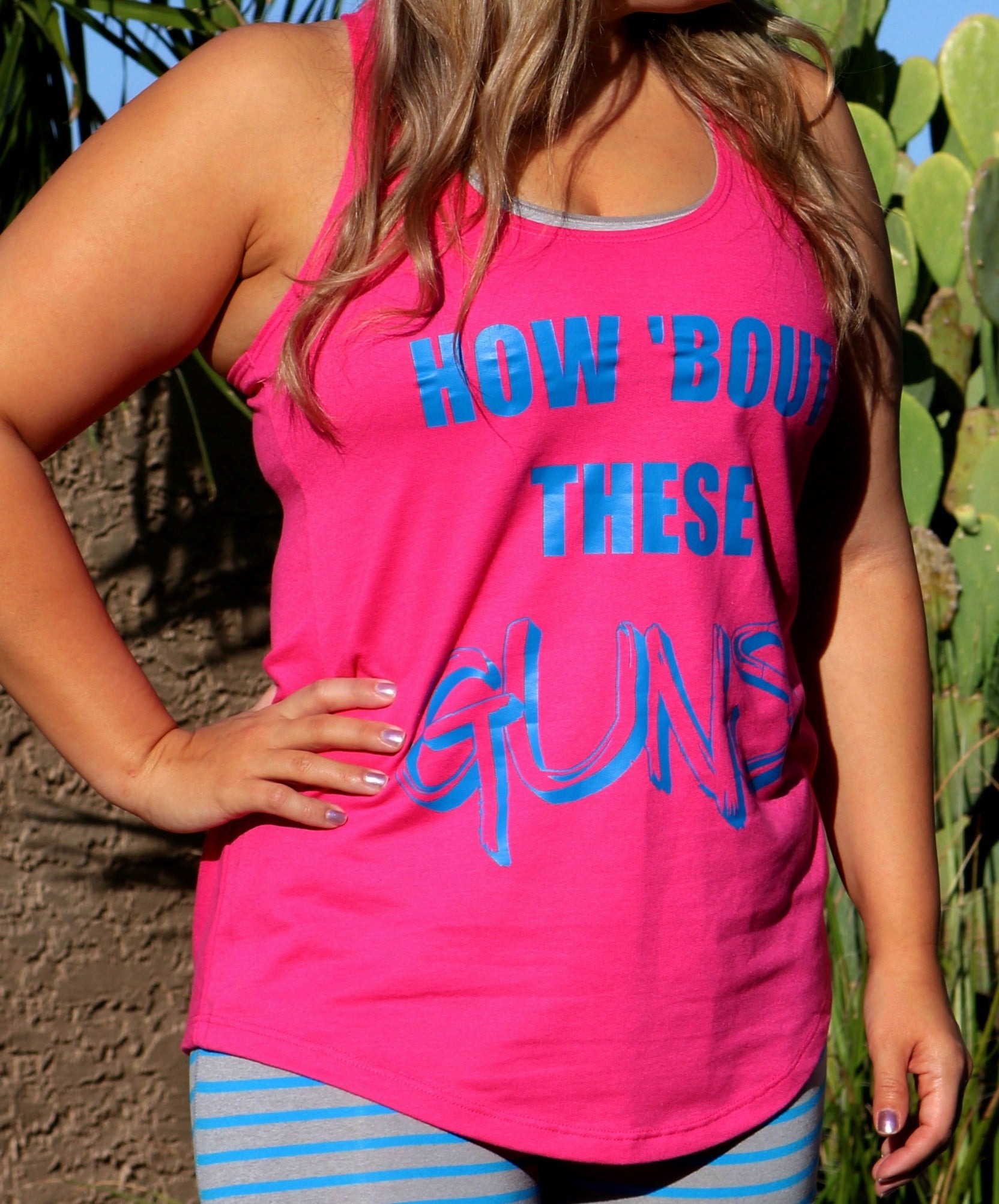 "GUNS" Ladies Tank Top